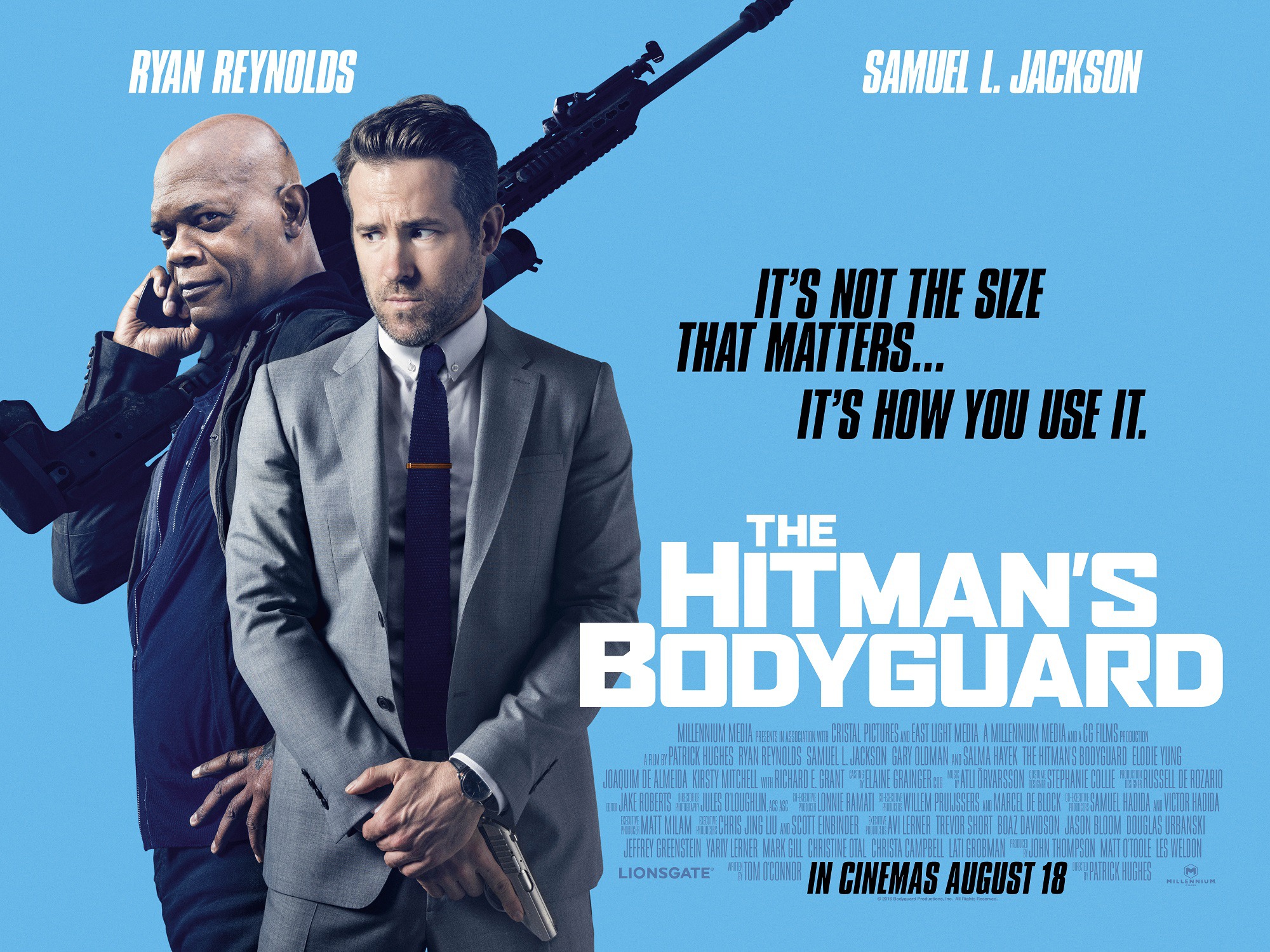Mega Sized Movie Poster Image for The Hitman's Bodyguard (#5 of 12)