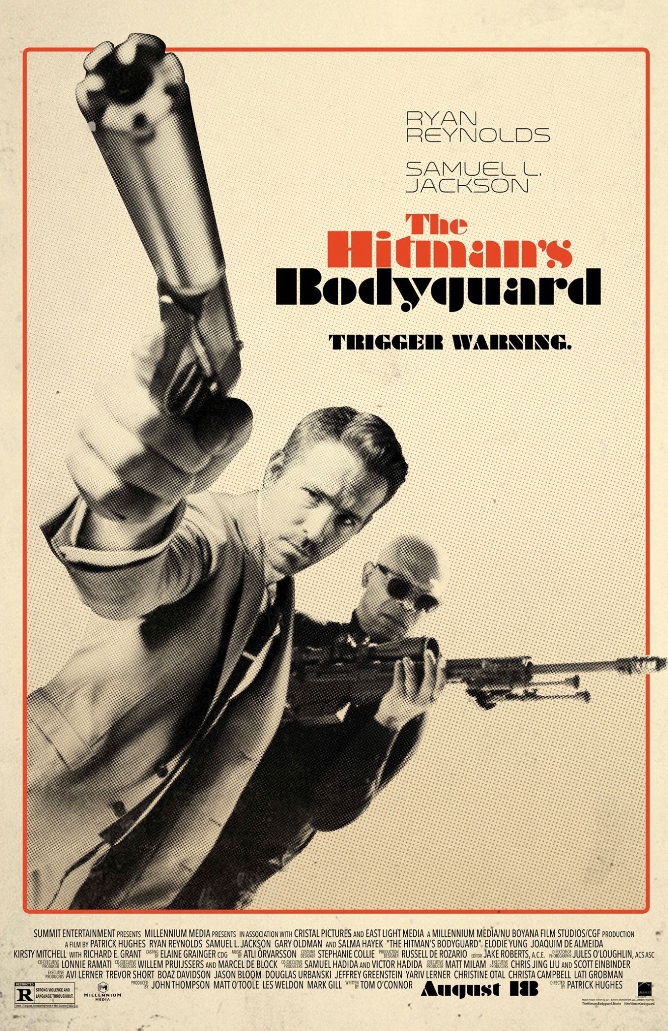 Mega Sized Movie Poster Image for The Hitman's Bodyguard (#9 of 12)