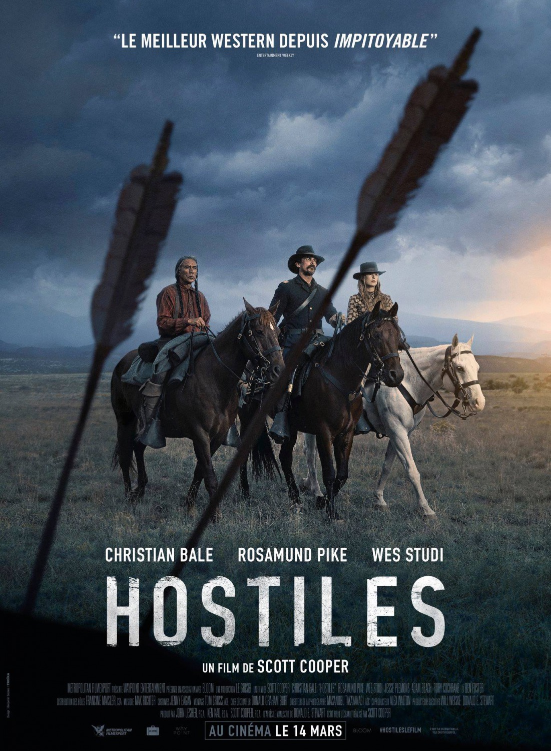 Extra Large Movie Poster Image for Hostiles (#5 of 6)