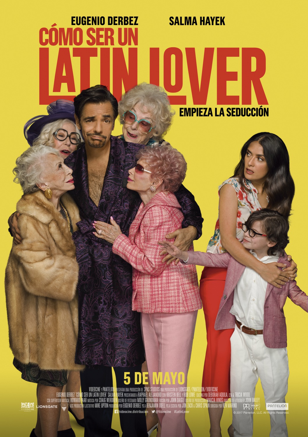 Extra Large Movie Poster Image for How to Be a Latin Lover (#5 of 5)