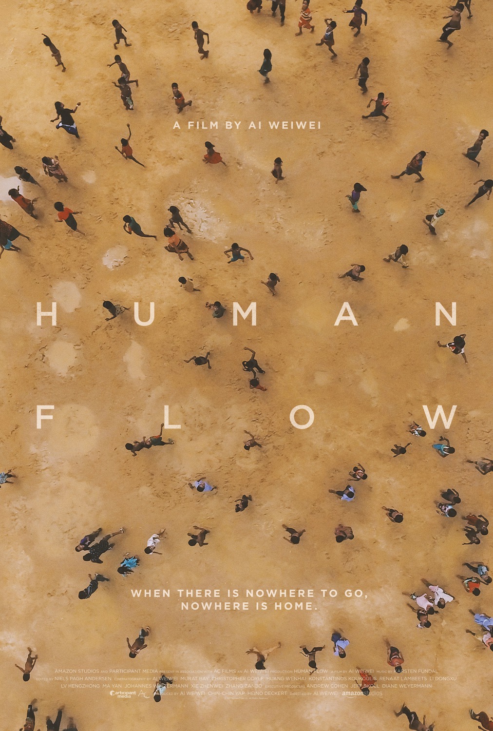 Extra Large Movie Poster Image for Human Flow 