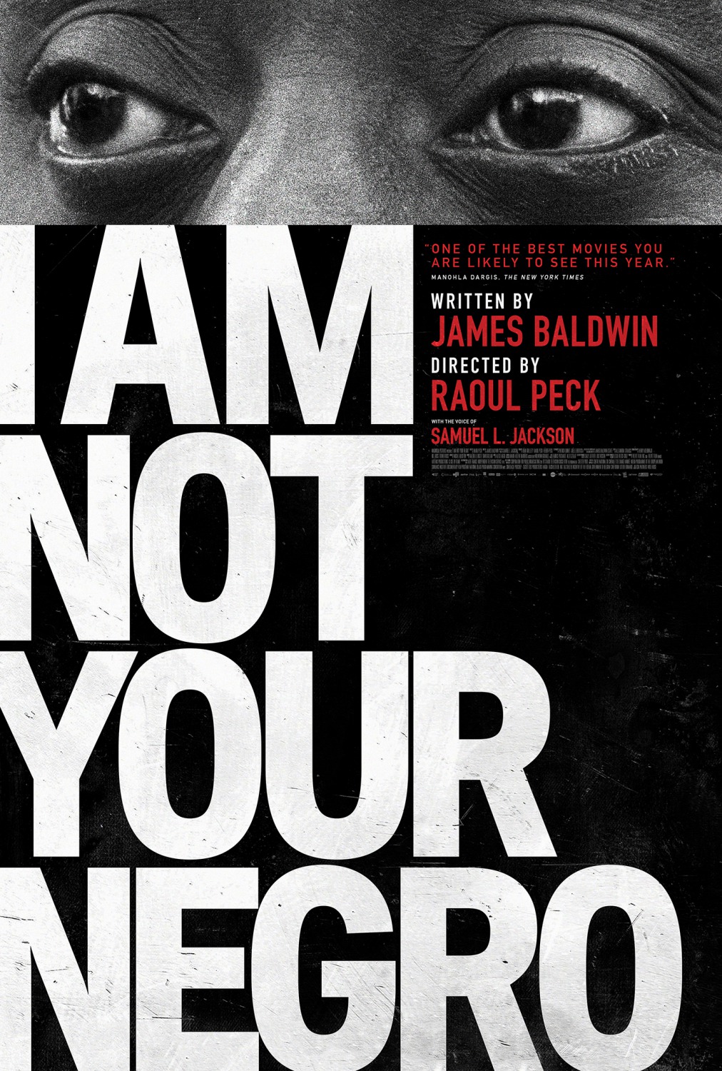 Extra Large Movie Poster Image for I Am Not Your Negro (#1 of 5)