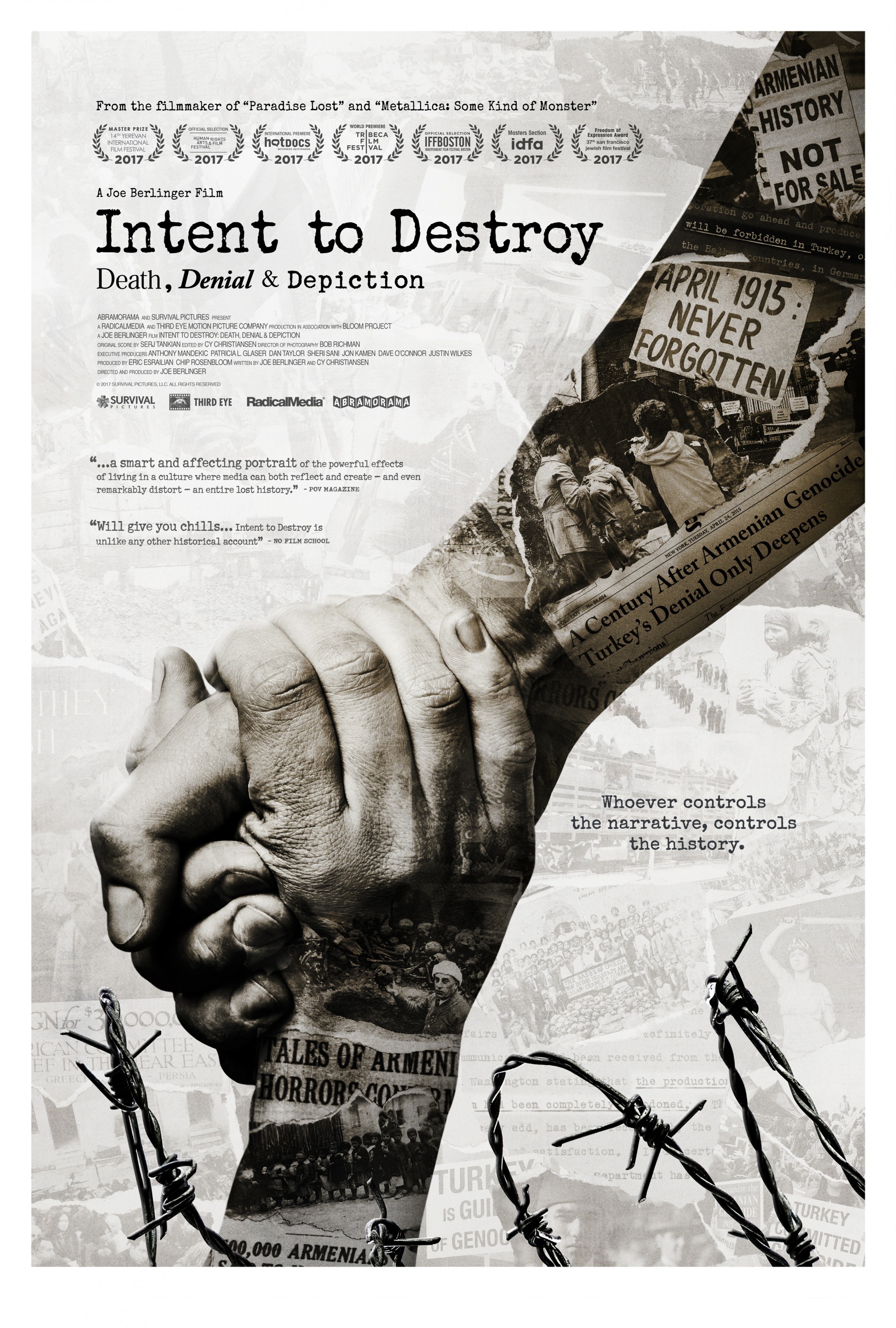 Mega Sized Movie Poster Image for Intent to Destroy 