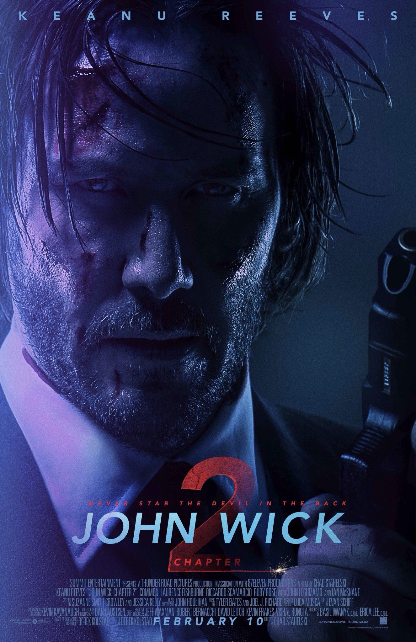 Mega Sized Movie Poster Image for John Wick 2 (#4 of 19)