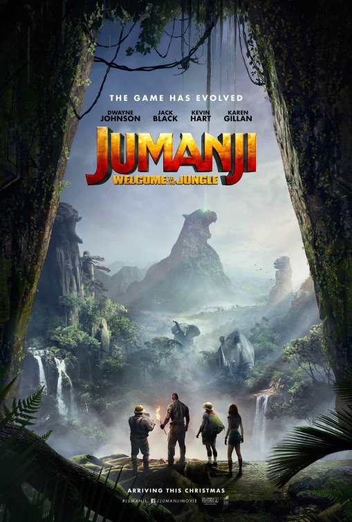 Jumanji: Welcome to the Jungle Movie Poster