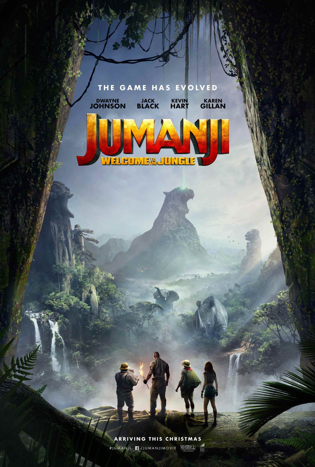 Extra Large Movie Poster Image for Jumanji: Welcome to the Jungle (#2 of 23)