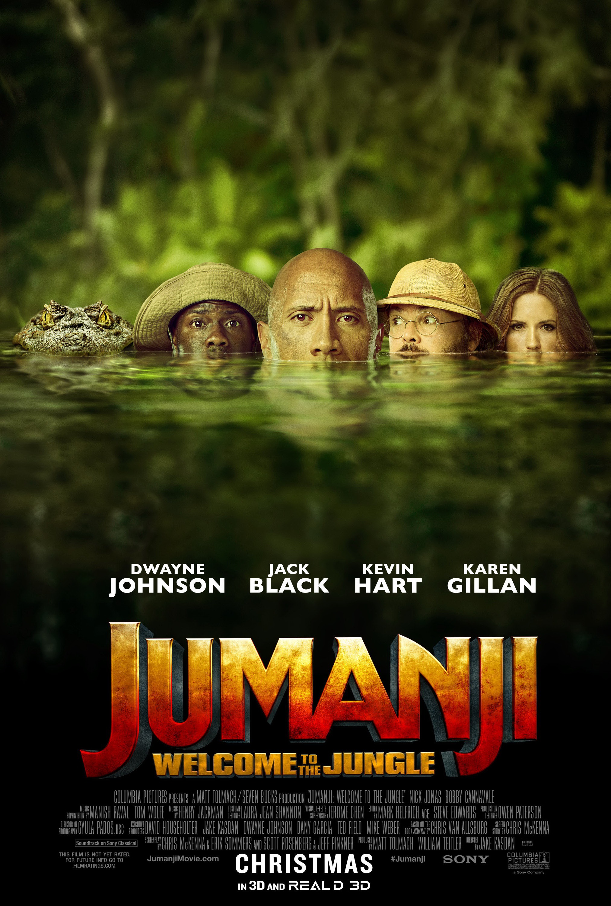Mega Sized Movie Poster Image for Jumanji: Welcome to the Jungle (#3 of 23)