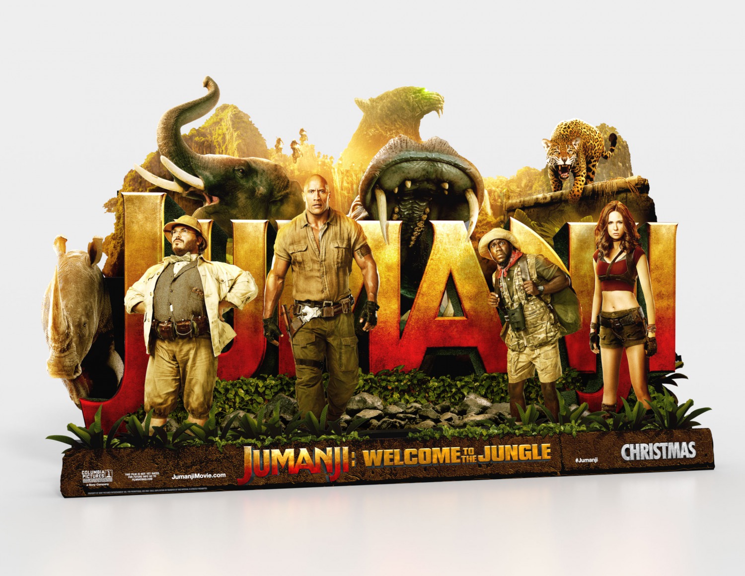 Extra Large Movie Poster Image for Jumanji: Welcome to the Jungle (#4 of 22)