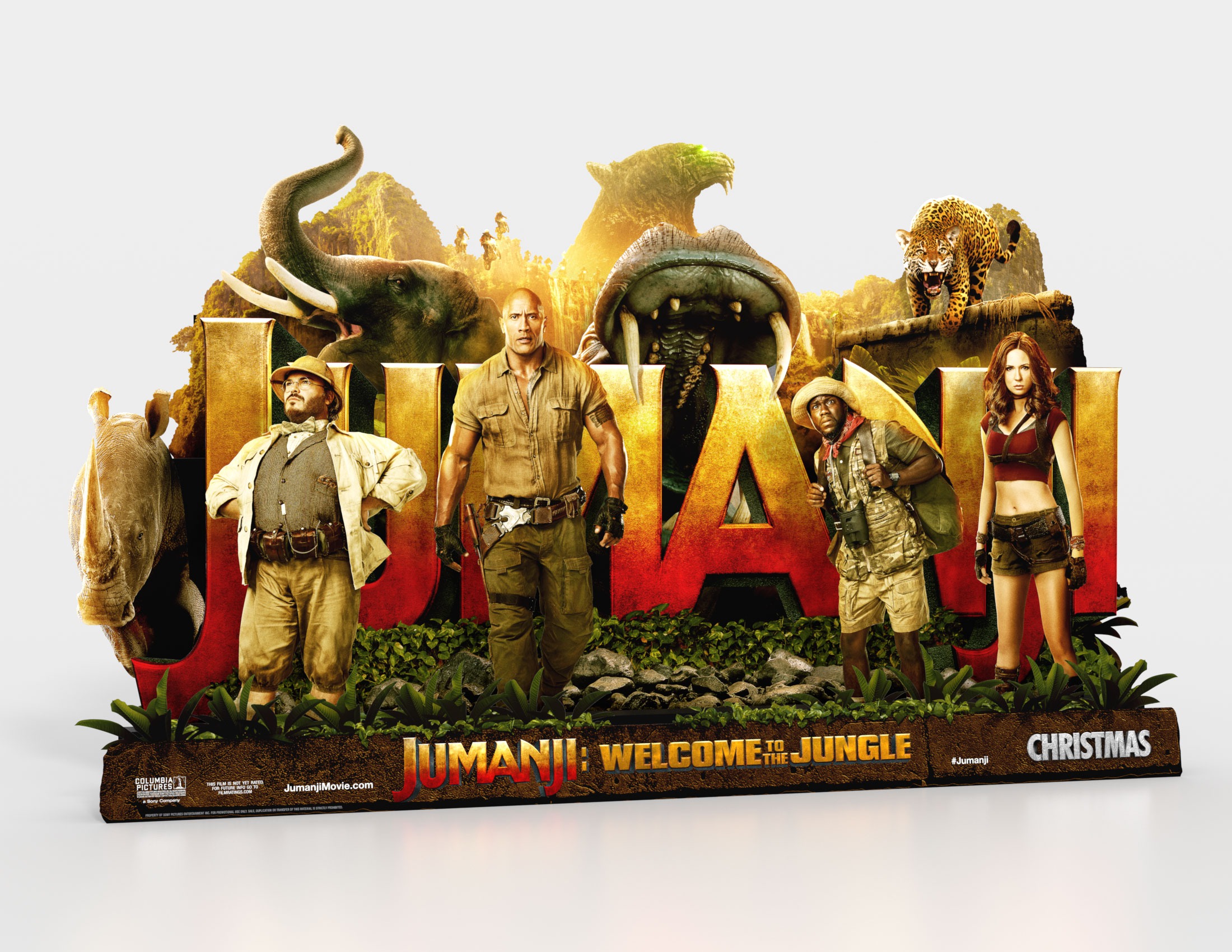 Mega Sized Movie Poster Image for Jumanji: Welcome to the Jungle (#4 of 23)