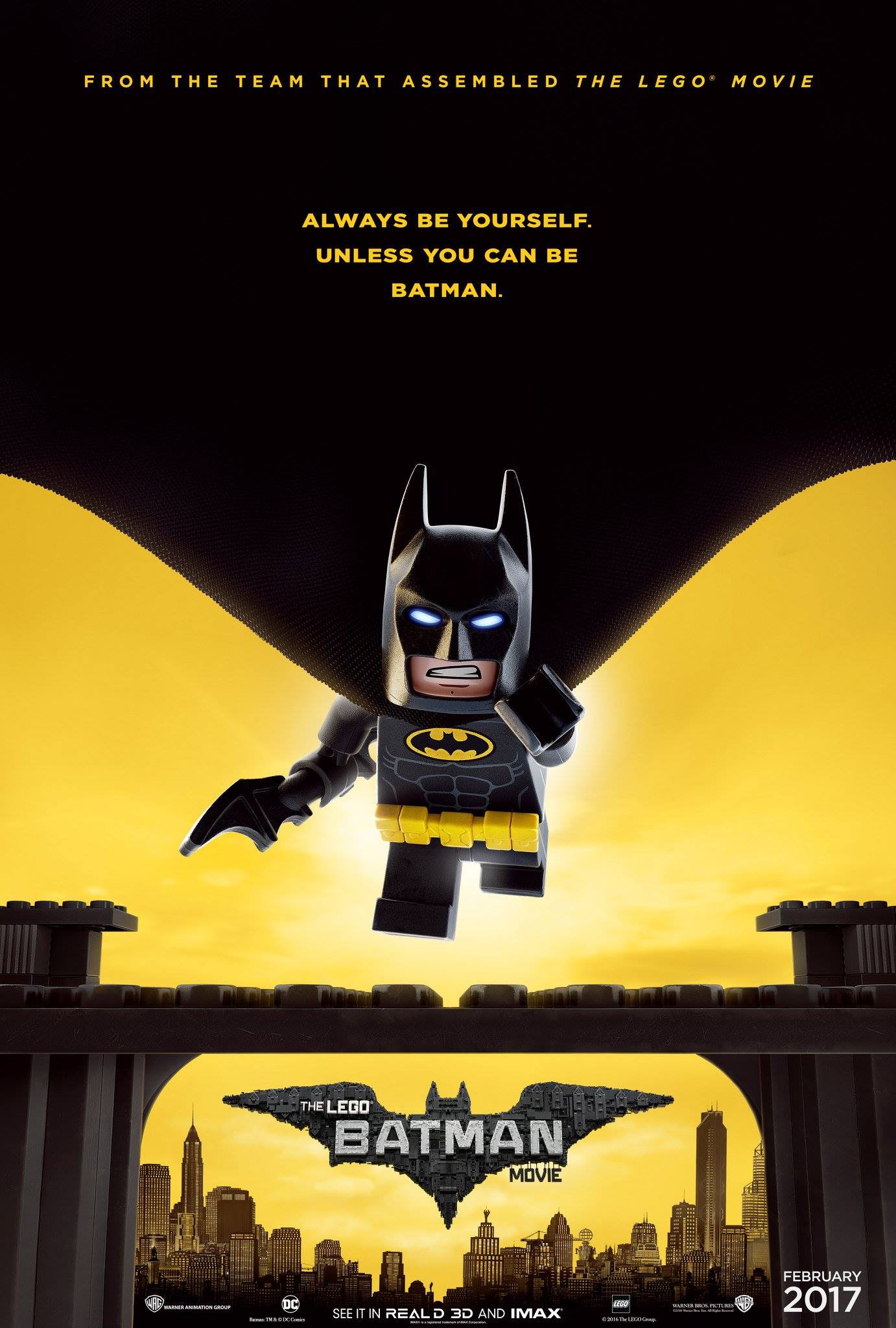 Mega Sized Movie Poster Image for The Lego Batman Movie (#3 of 27)
