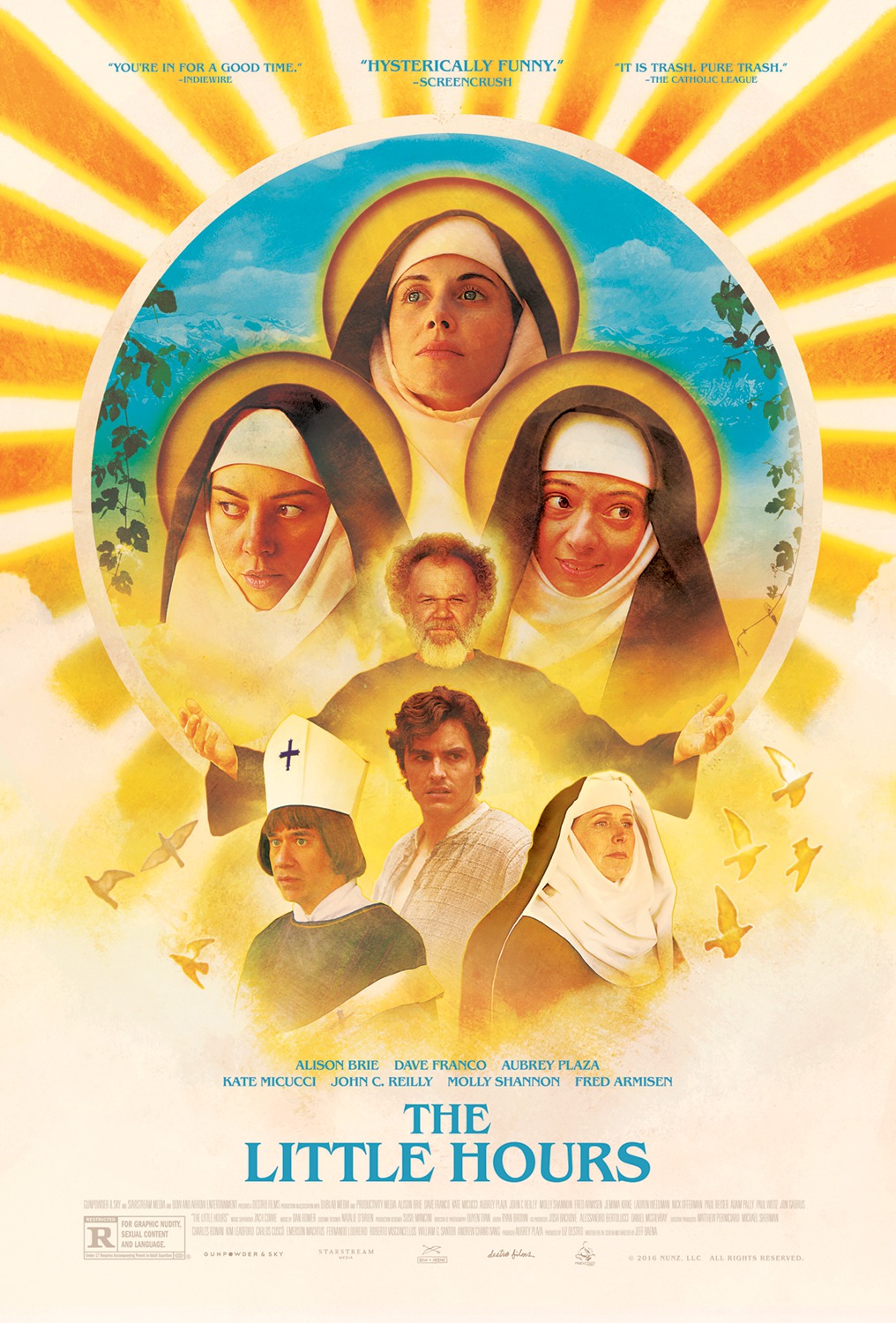 Extra Large Movie Poster Image for The Little Hours (#2 of 8)