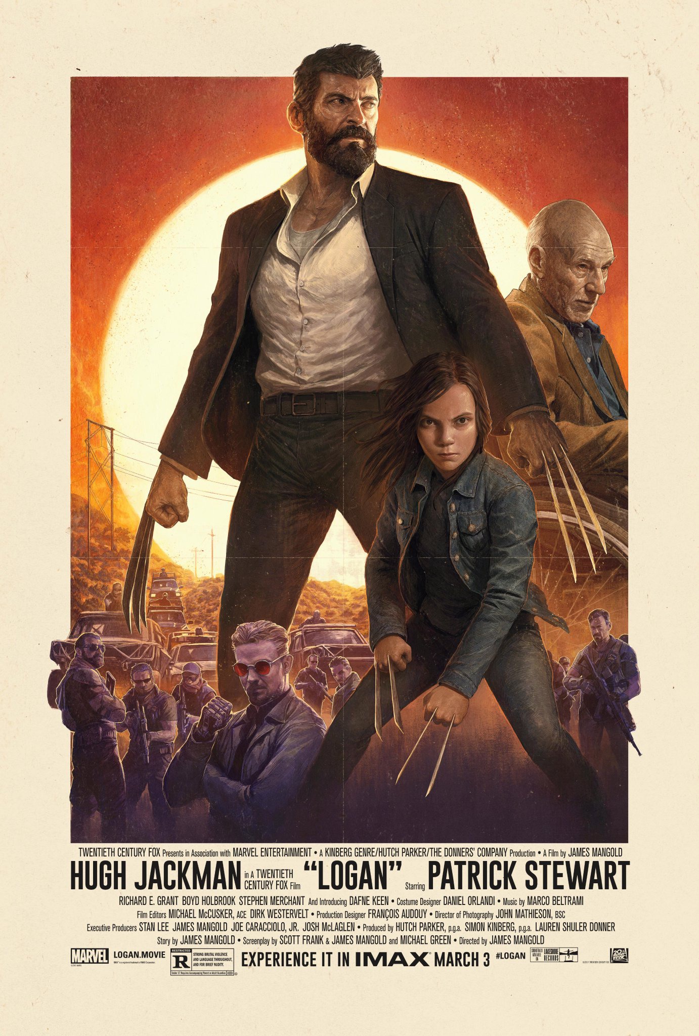 Mega Sized Movie Poster Image for Logan (#6 of 7)