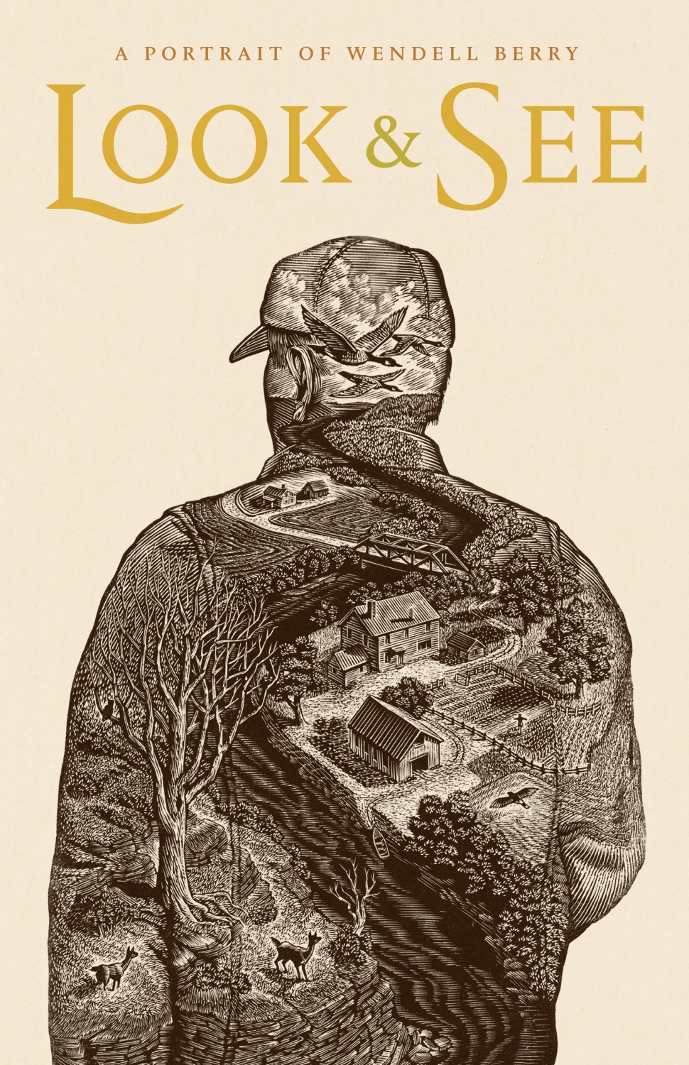Extra Large Movie Poster Image for Look & See: A Portrait of Wendell Berry 