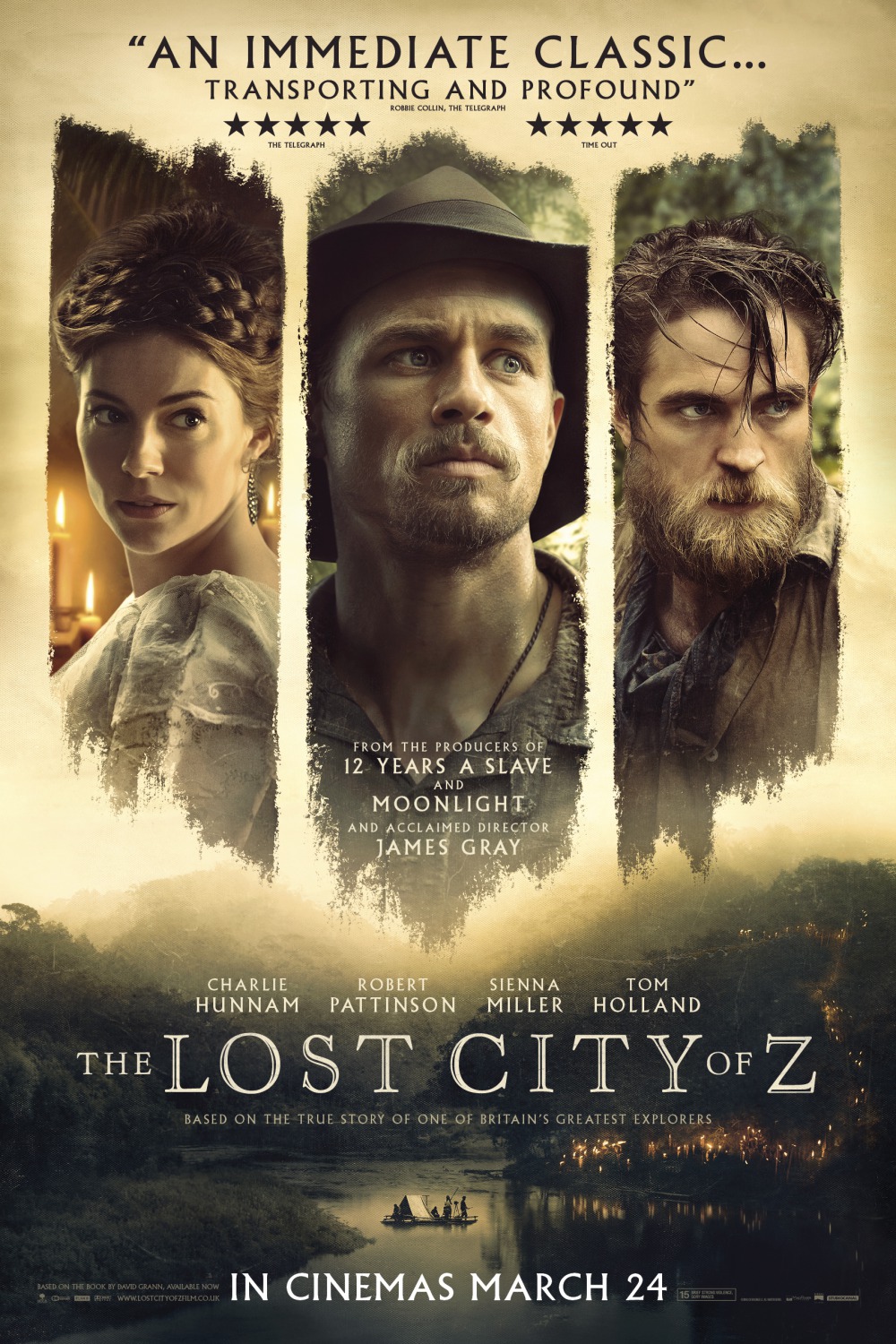 Resultado de imagem para movie poster the lost city of z