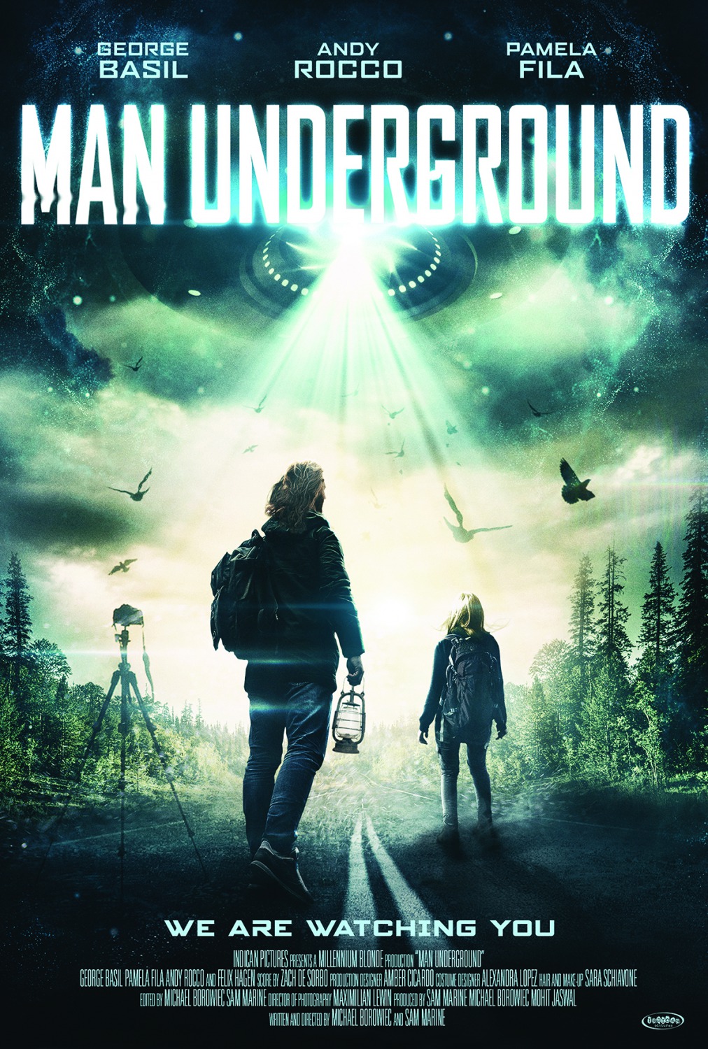 Extra Large Movie Poster Image for Man Underground 