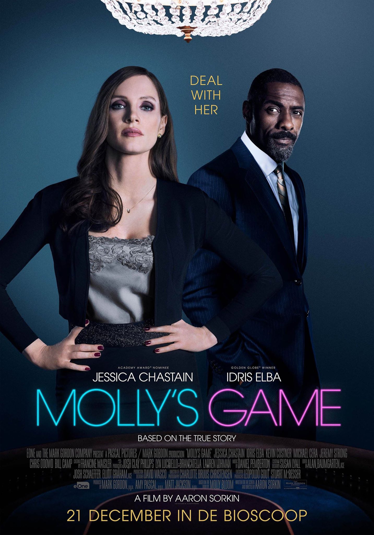Mega Sized Movie Poster Image for Molly's Game (#3 of 4)