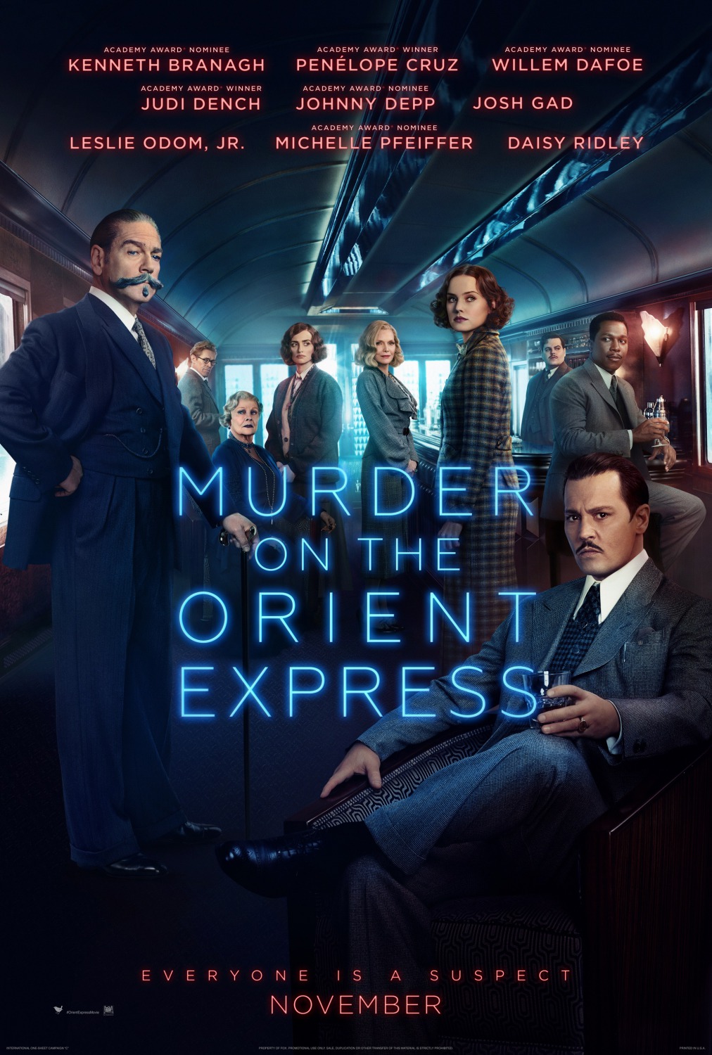 Extra Large Movie Poster Image for Murder on the Orient Express (#3 of 40)