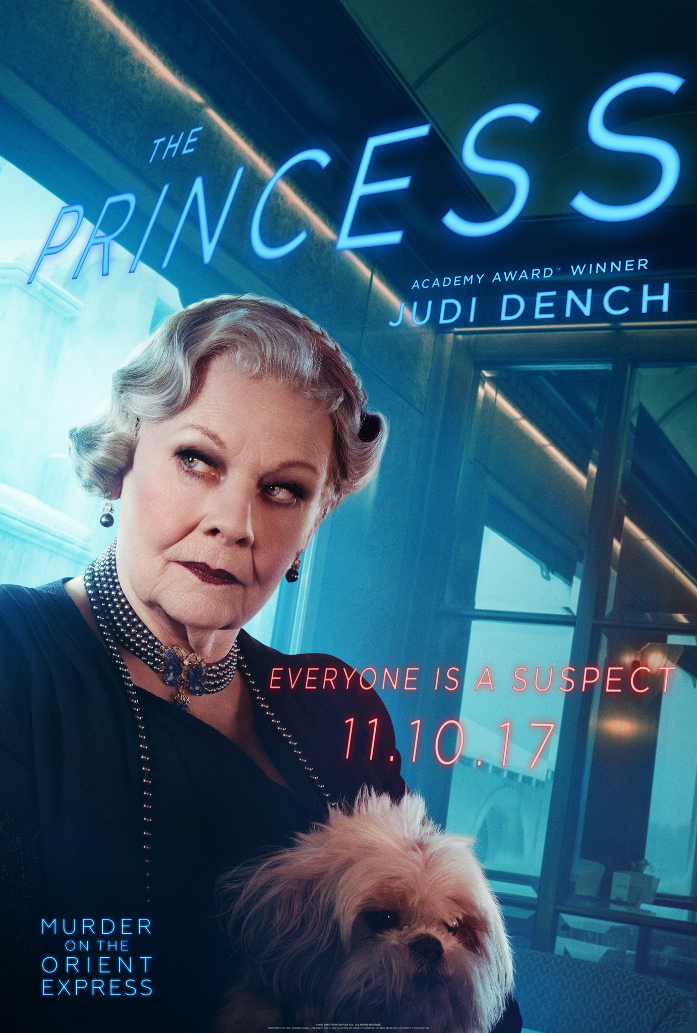 Mega Sized Movie Poster Image for Murder on the Orient Express (#5 of 40)