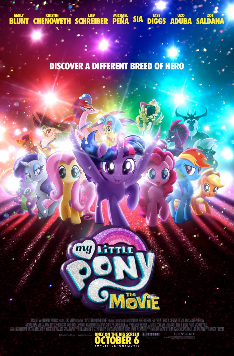 Extra Large Movie Poster Image for My Little Pony: The Movie (#3 of 55)