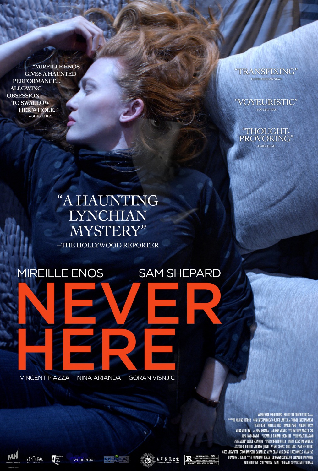 Extra Large Movie Poster Image for Never Here 