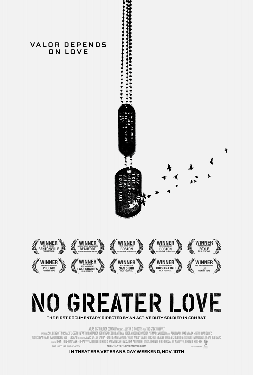 Extra Large Movie Poster Image for No Greater Love 