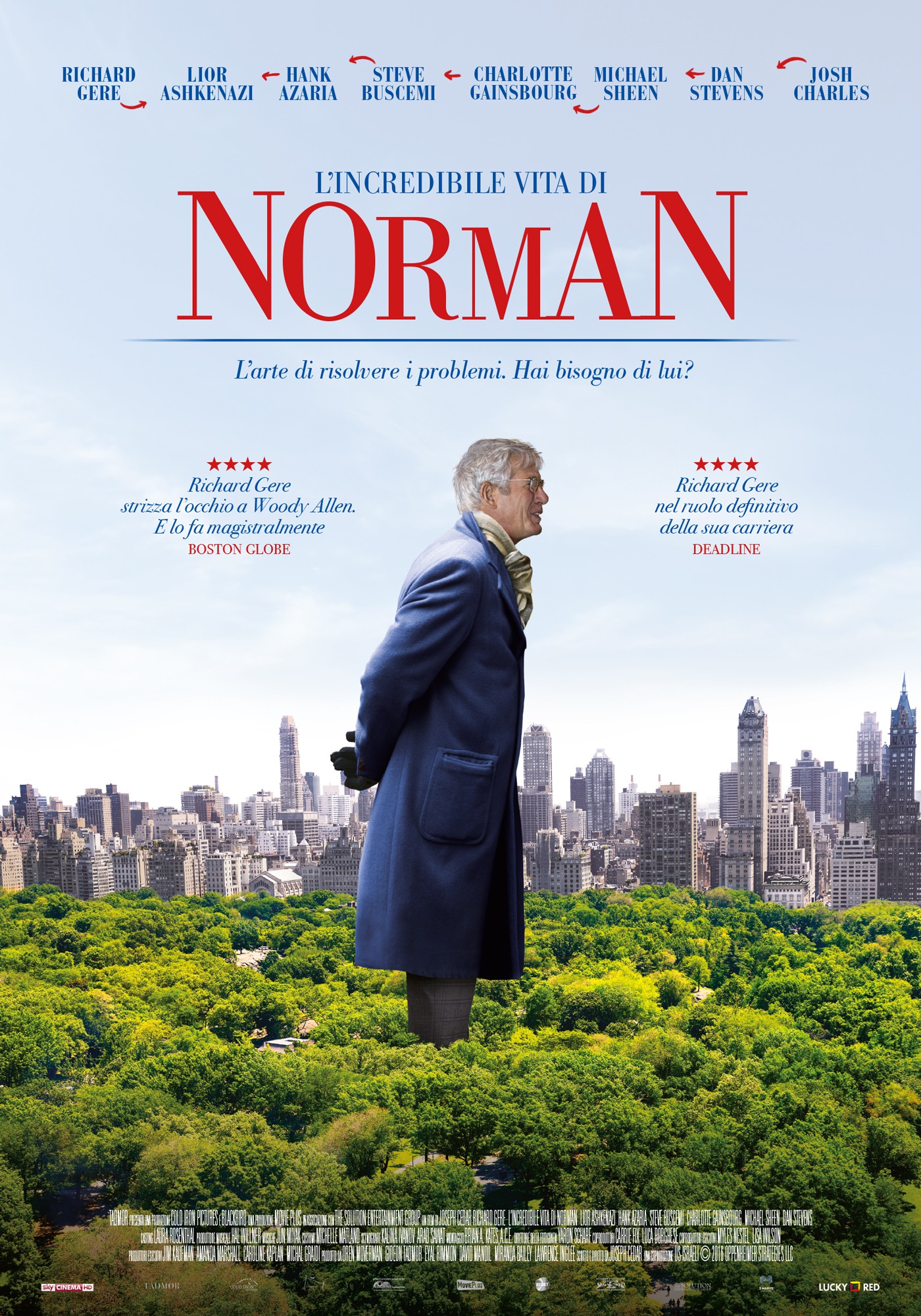Mega Sized Movie Poster Image for Norman: The Moderate Rise and Tragic Fall of a New York Fixer (#2 of 2)