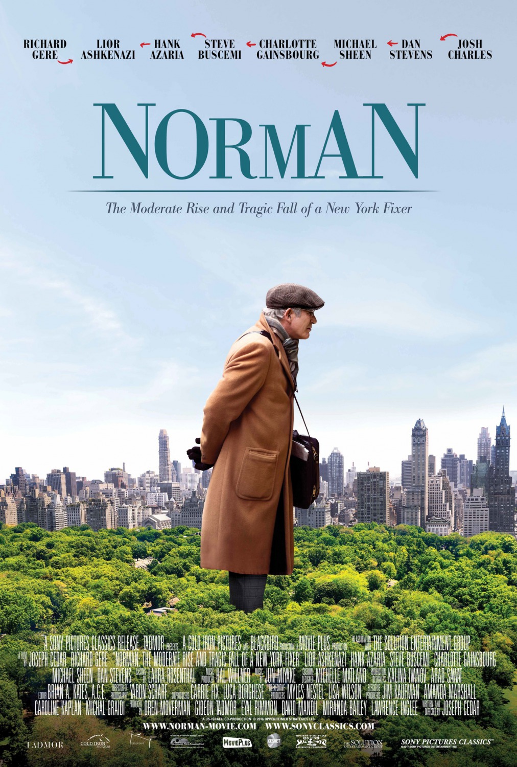 Extra Large Movie Poster Image for Norman: The Moderate Rise and Tragic Fall of a New York Fixer (#1 of 2)