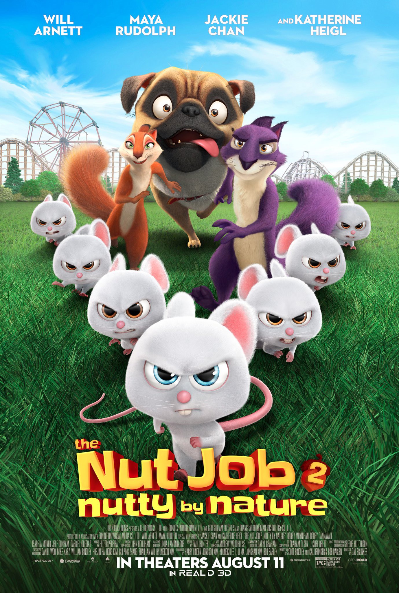 Mega Sized Movie Poster Image for The Nut Job 2: Nutty by Nature (#11 of 15)