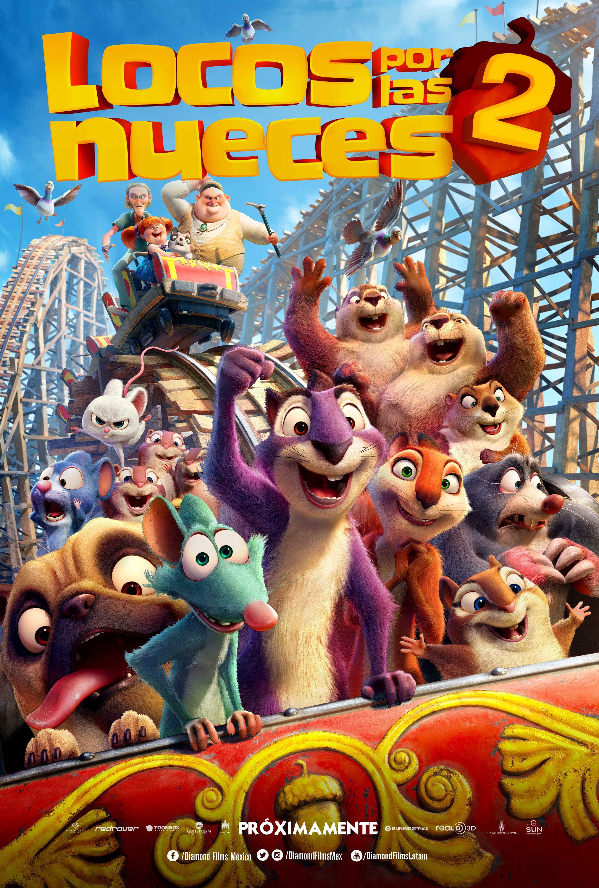 Mega Sized Movie Poster Image for The Nut Job 2: Nutty by Nature (#12 of 15)