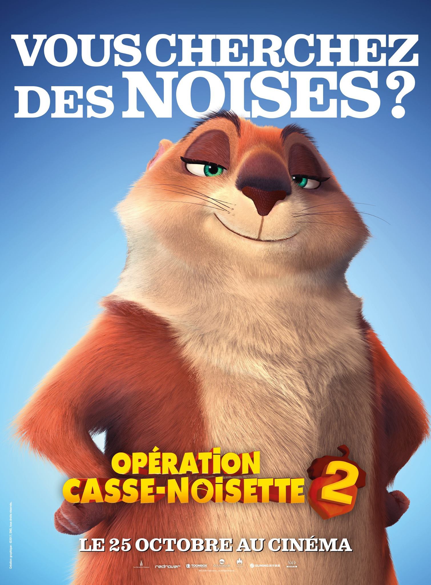Mega Sized Movie Poster Image for The Nut Job 2: Nutty by Nature (#15 of 15)