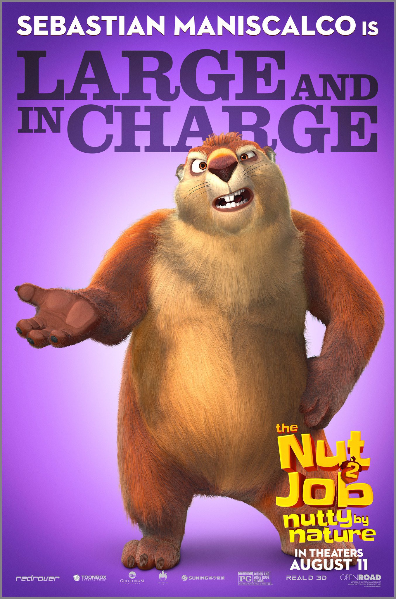 Mega Sized Movie Poster Image for The Nut Job 2: Nutty by Nature (#5 of 15)