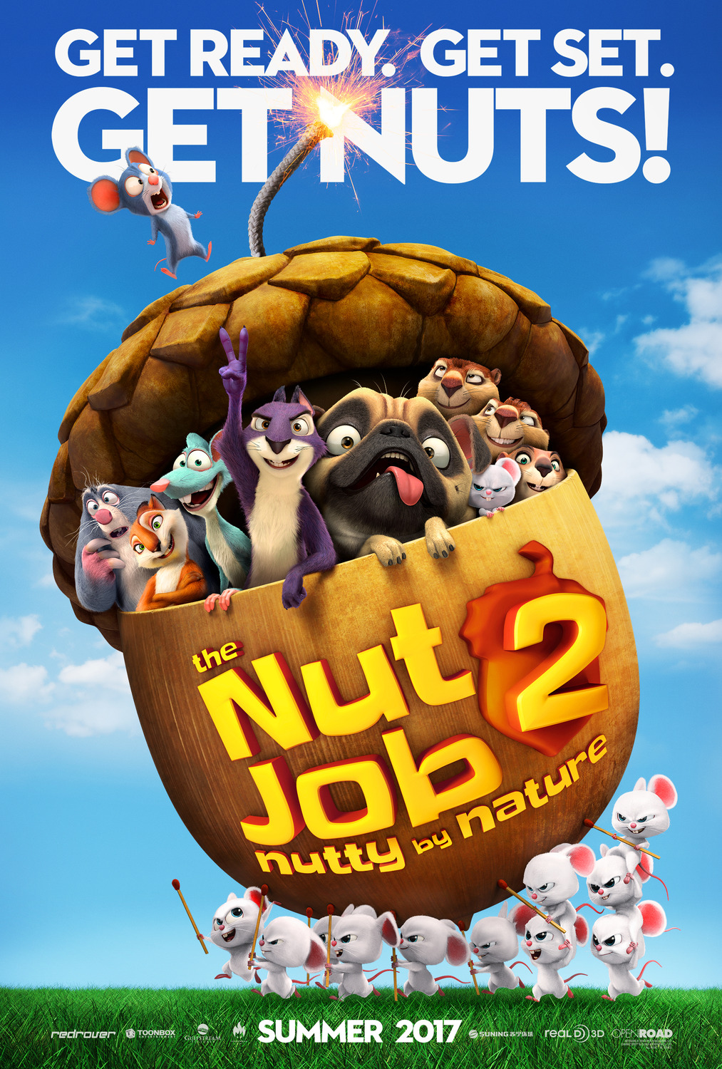 Extra Large Movie Poster Image for The Nut Job 2: Nutty by Nature (#1 of 15)