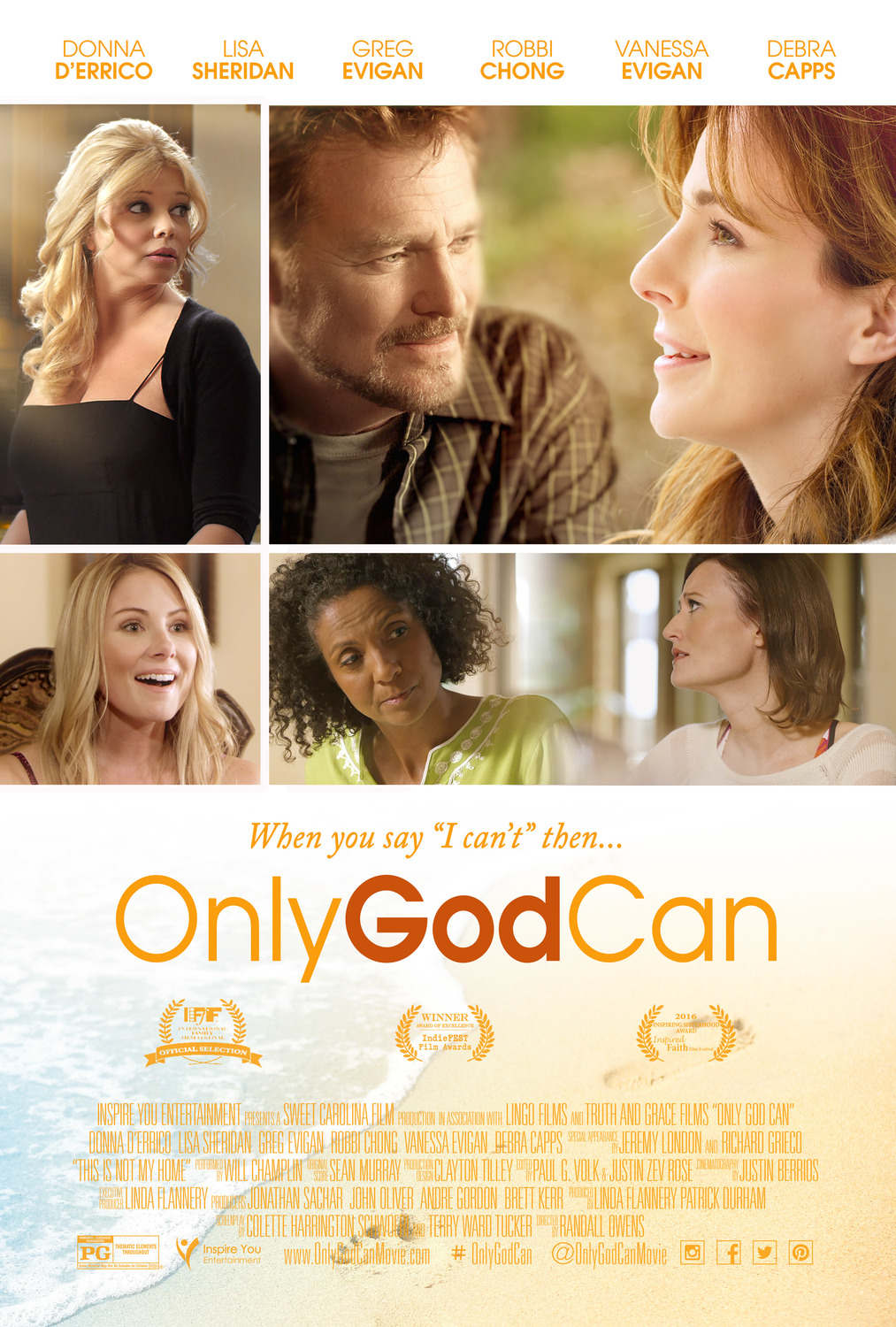Extra Large Movie Poster Image for Only God Can 