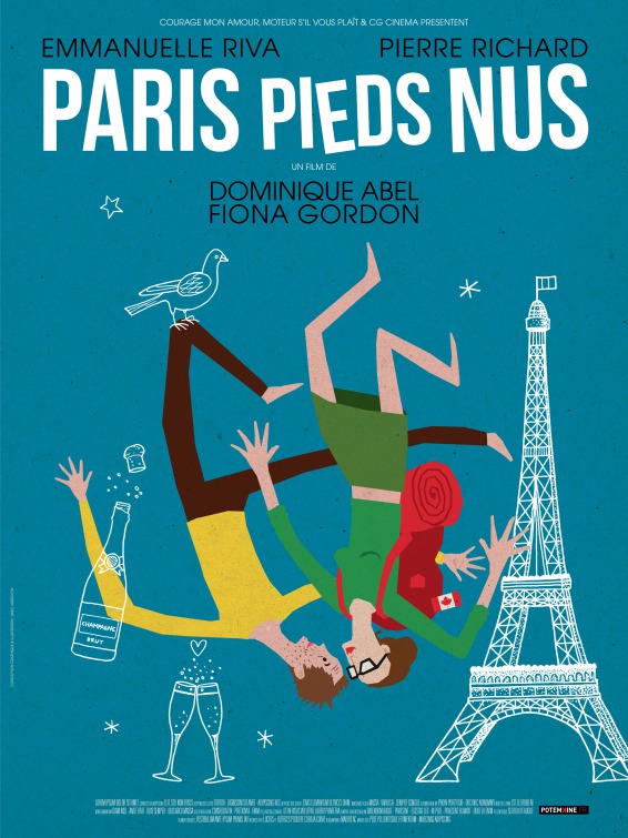 Paris pieds nus Movie Poster