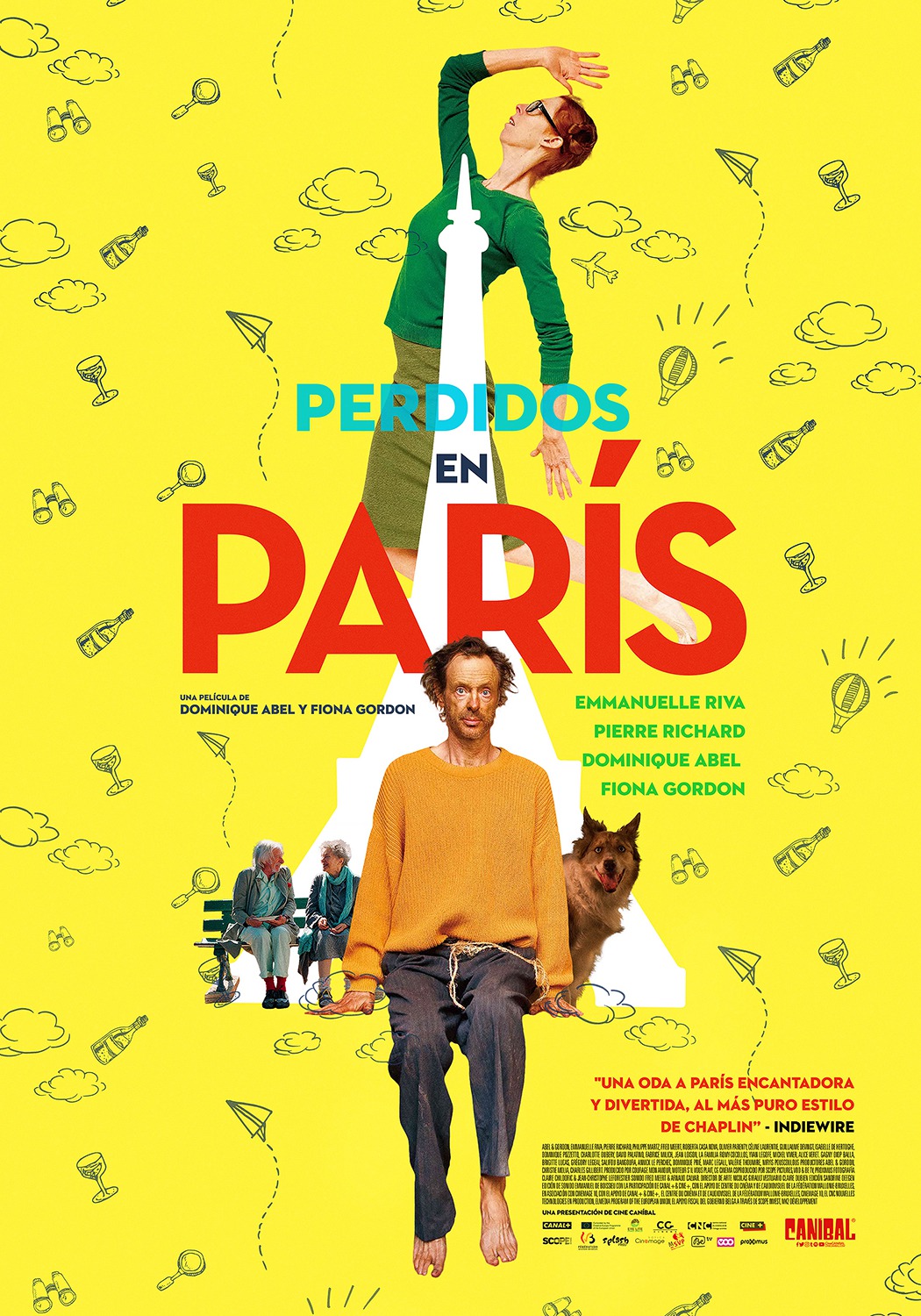Extra Large Movie Poster Image for Paris pieds nus (#3 of 3)