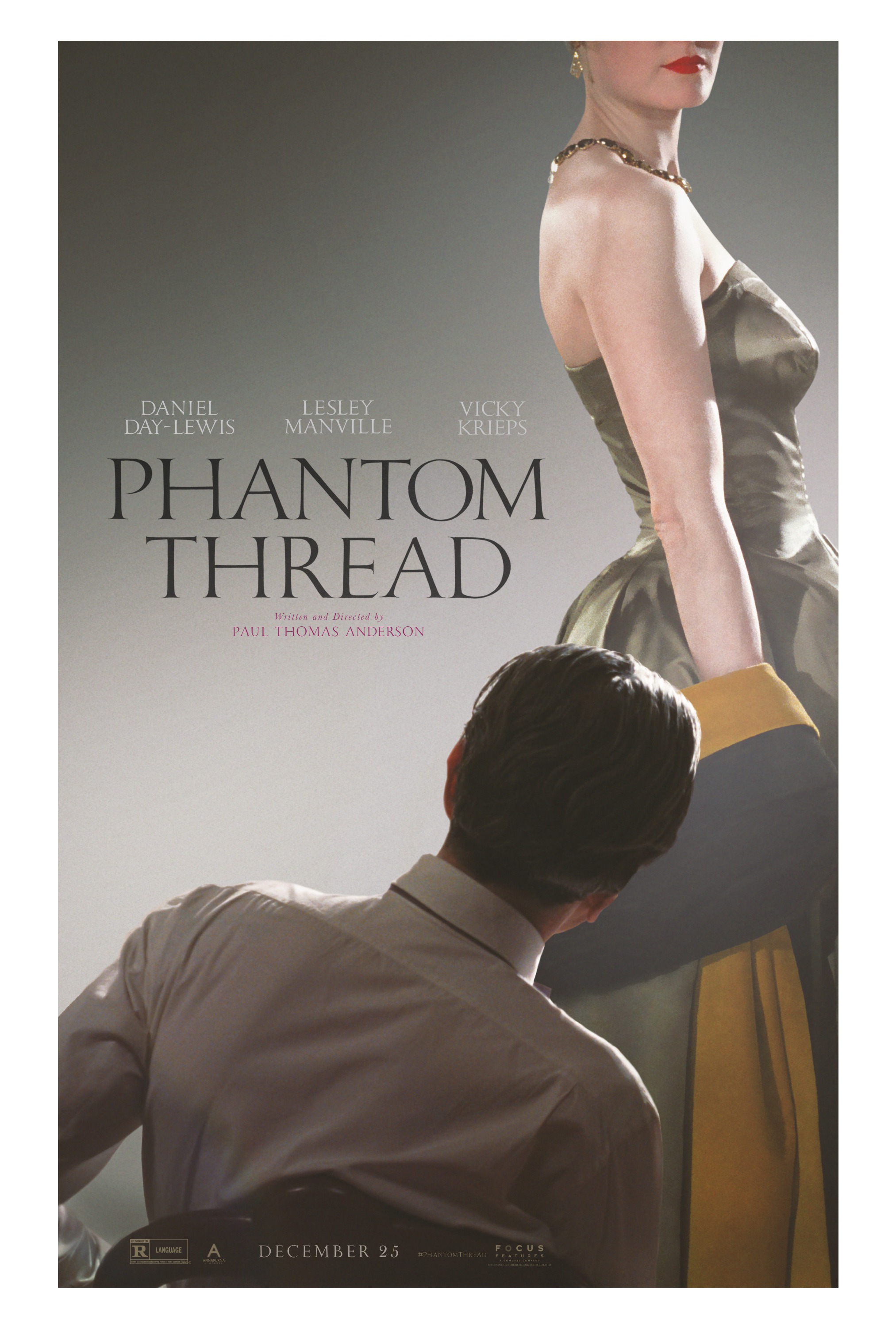 Mega Sized Movie Poster Image for Phantom Thread (#1 of 4)