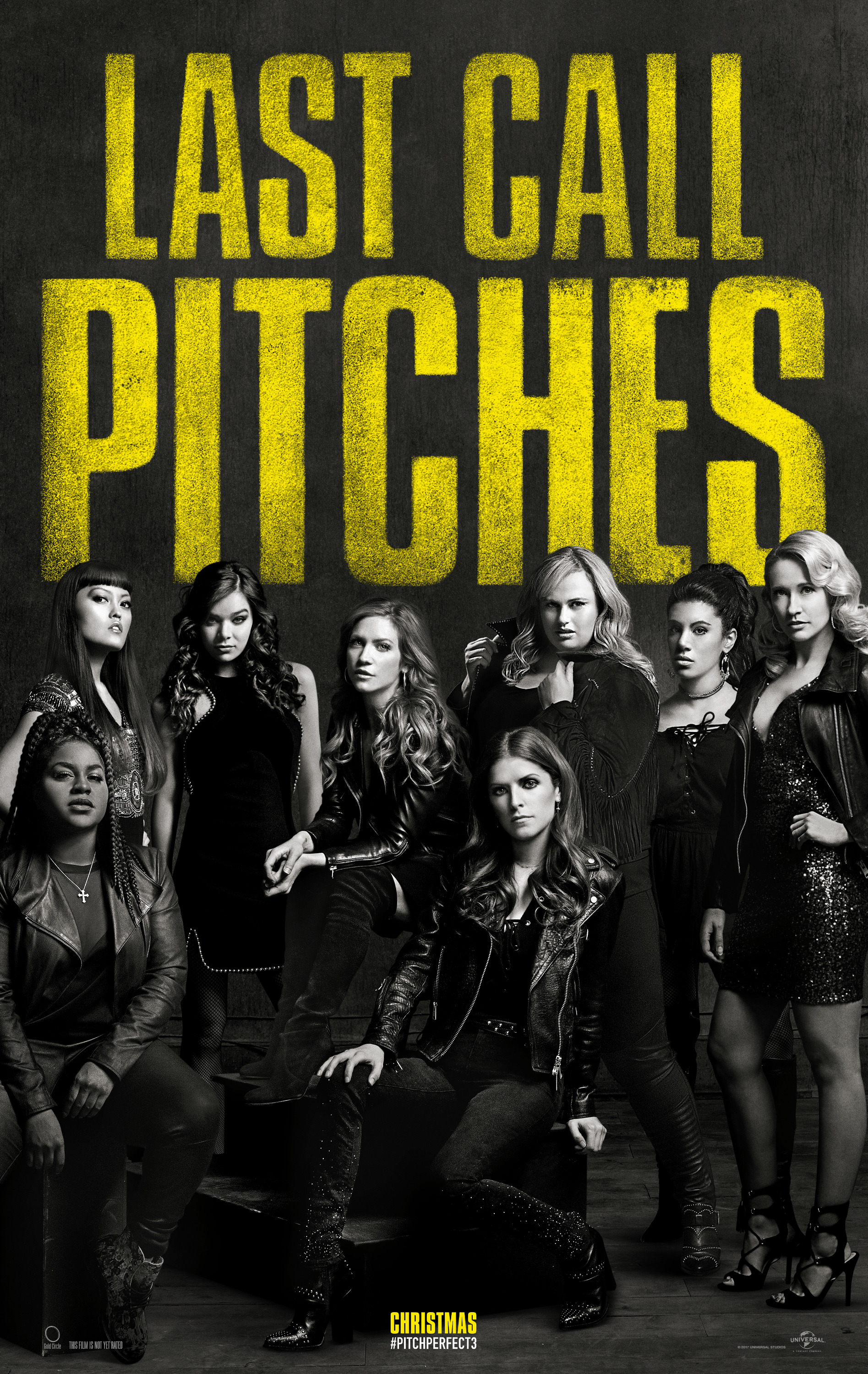 Mega Sized Movie Poster Image for Pitch Perfect 3 (#1 of 4)