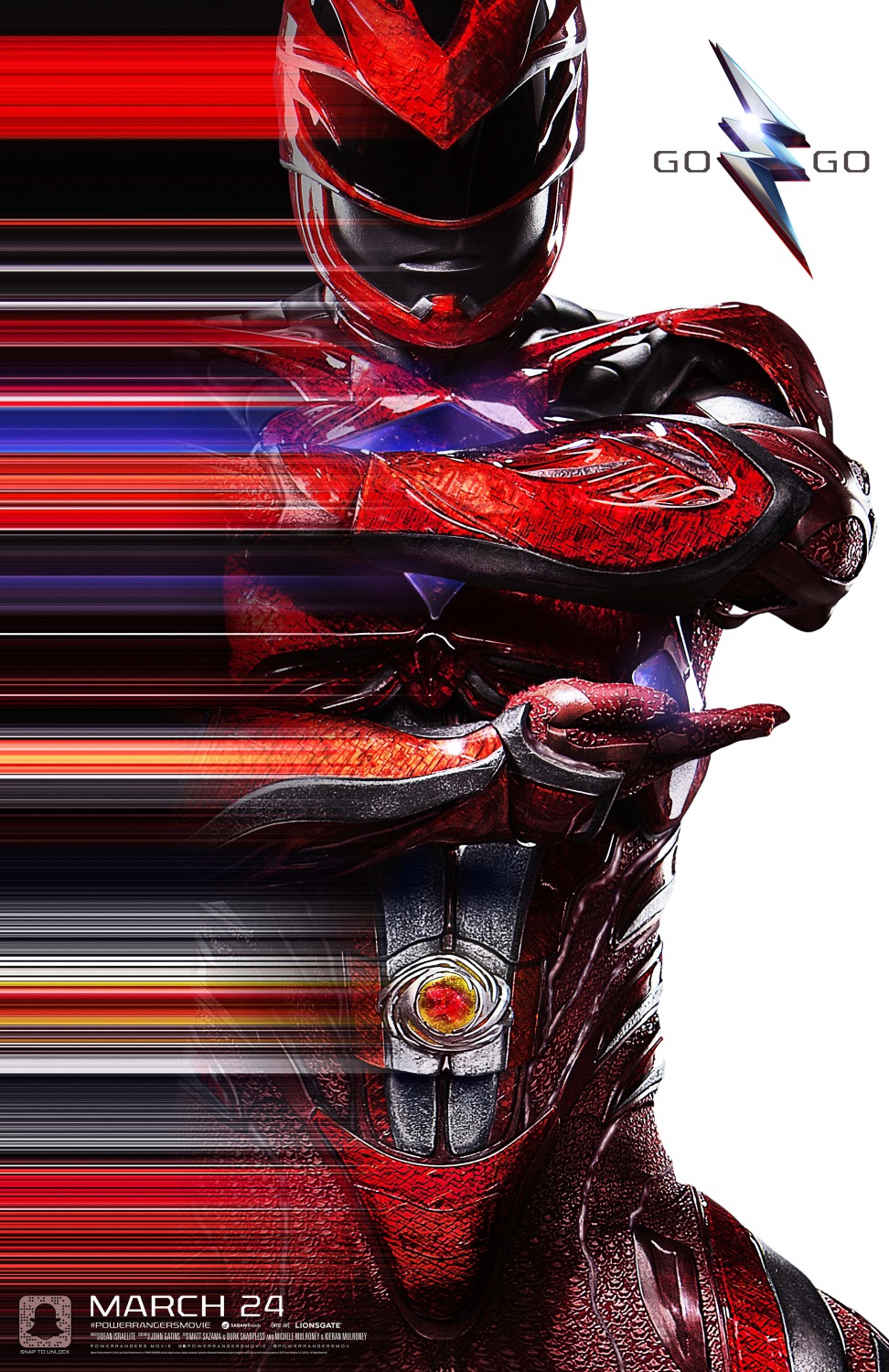 Extra Large Movie Poster Image for Power Rangers (#12 of 50)