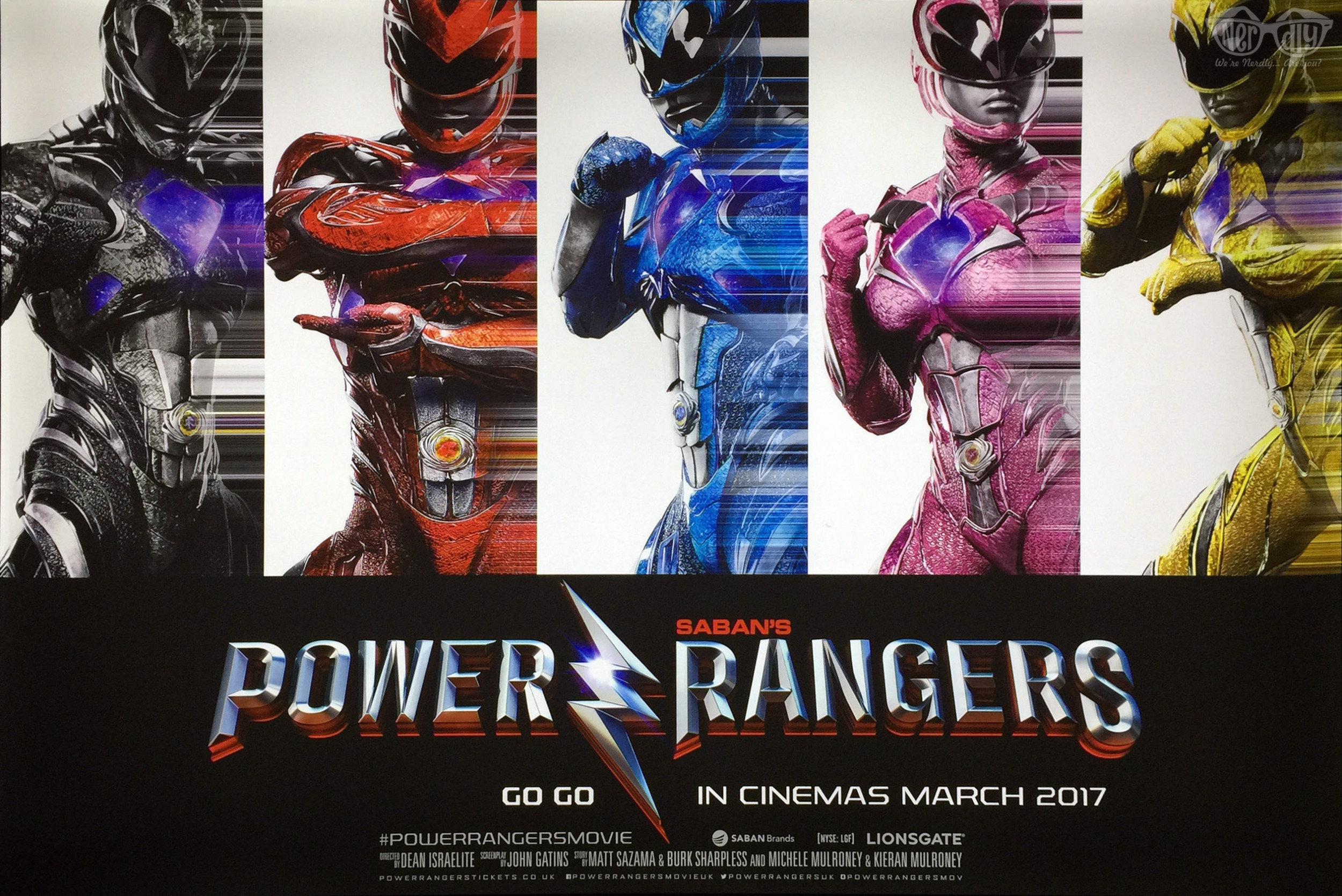Mega Sized Movie Poster Image for Power Rangers (#17 of 50)