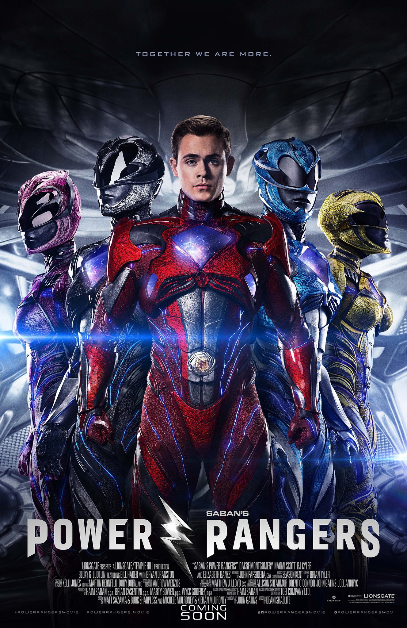 Mega Sized Movie Poster Image for Power Rangers (#24 of 50)