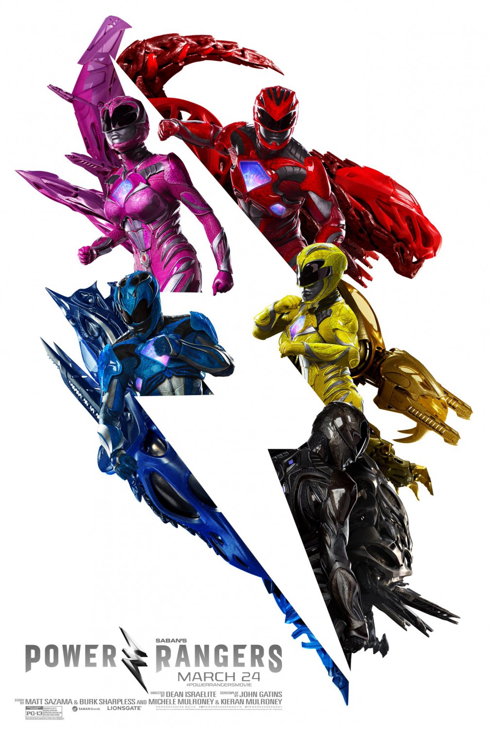 Extra Large Movie Poster Image for Power Rangers (#28 of 50)