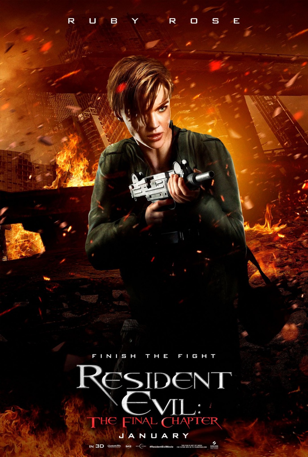 Extra Large Movie Poster Image for Resident Evil: The Final Chapter (#12 of 19)