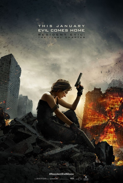 Resident Evil: The Final Chapter Movie Poster