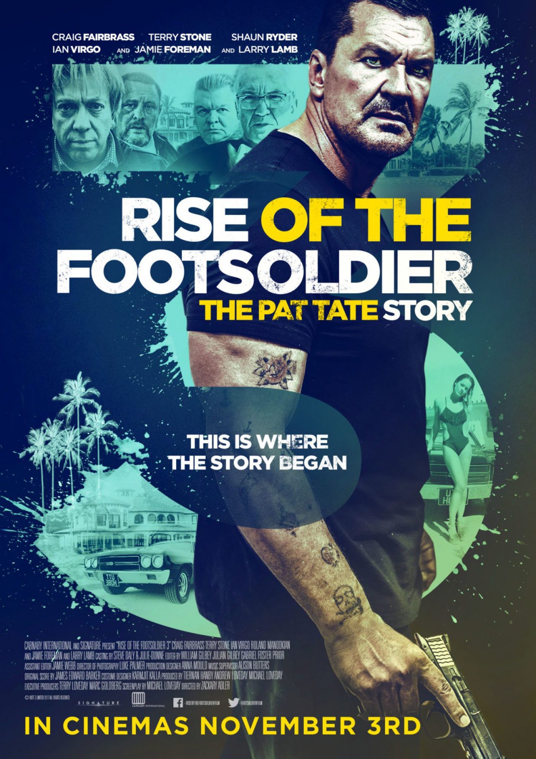 Extra Large Movie Poster Image for Rise of the Footsoldier 3 