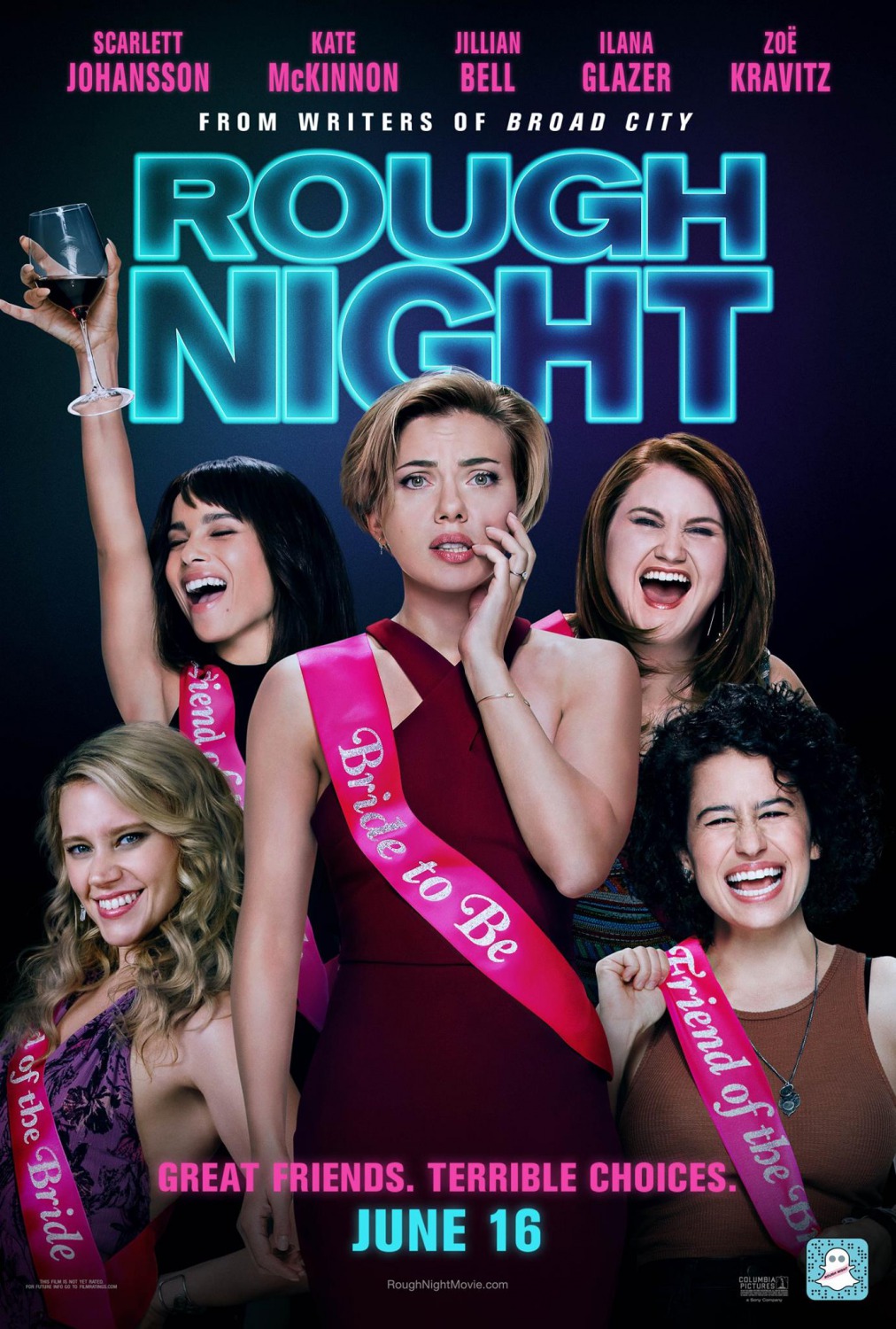 Extra Large Movie Poster Image for Rough Night (#13 of 17)
