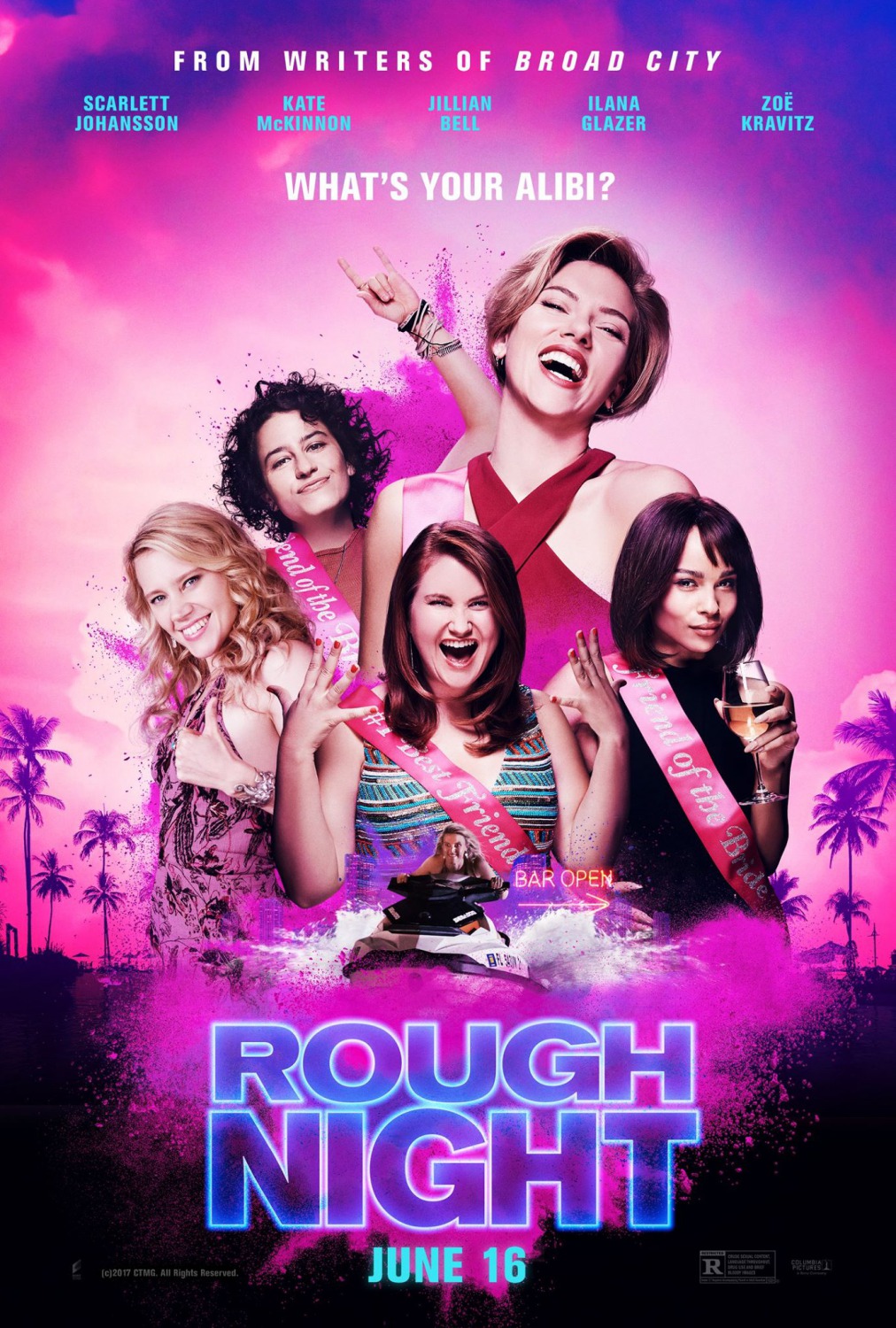 Extra Large Movie Poster Image for Rough Night (#16 of 17)