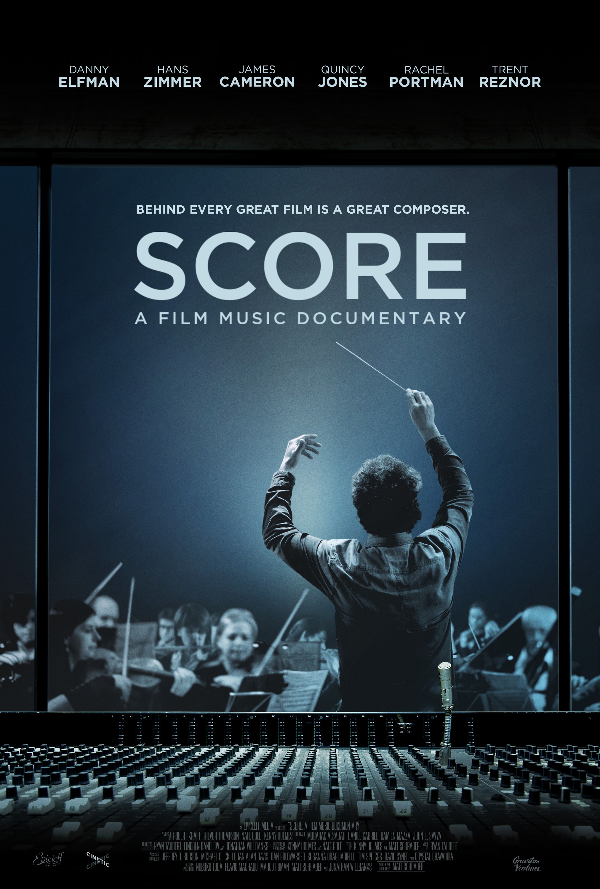 Mega Sized Movie Poster Image for Score: A Film Music Documentary 