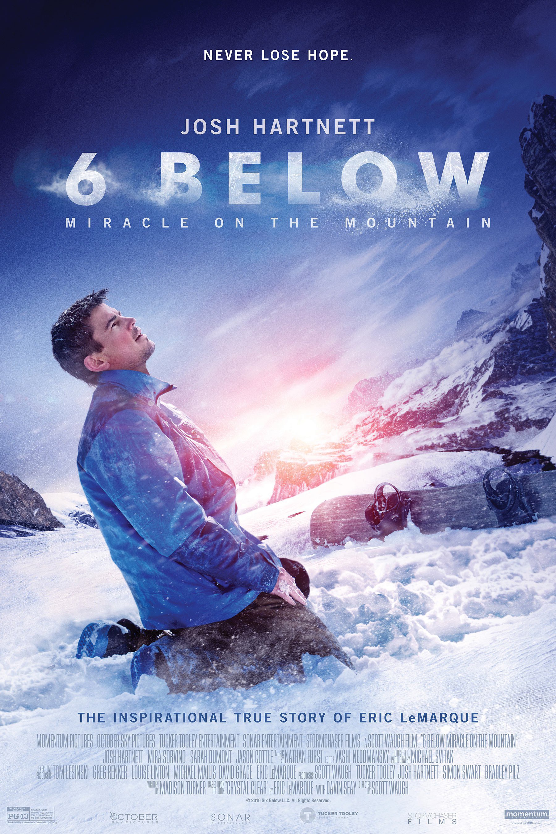 Mega Sized Movie Poster Image for 6 Below (#1 of 3)
