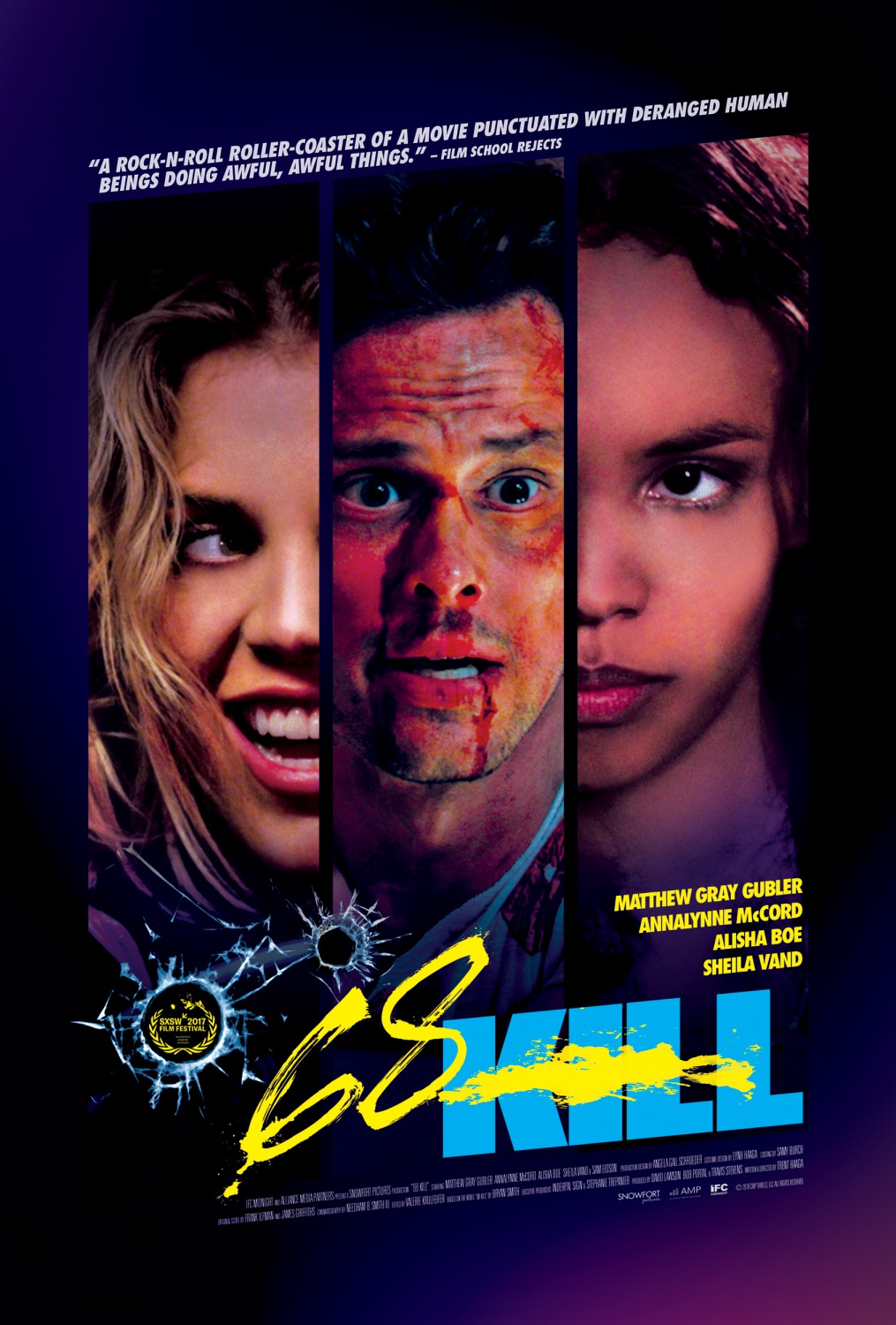 Extra Large Movie Poster Image for 68 Kill (#2 of 4)