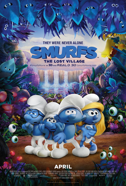 Smurfs: The Lost Village Movie Poster